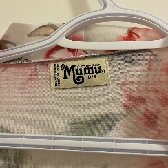 show me your mumu floral tie beach cover up robe - Picture 4 of 4